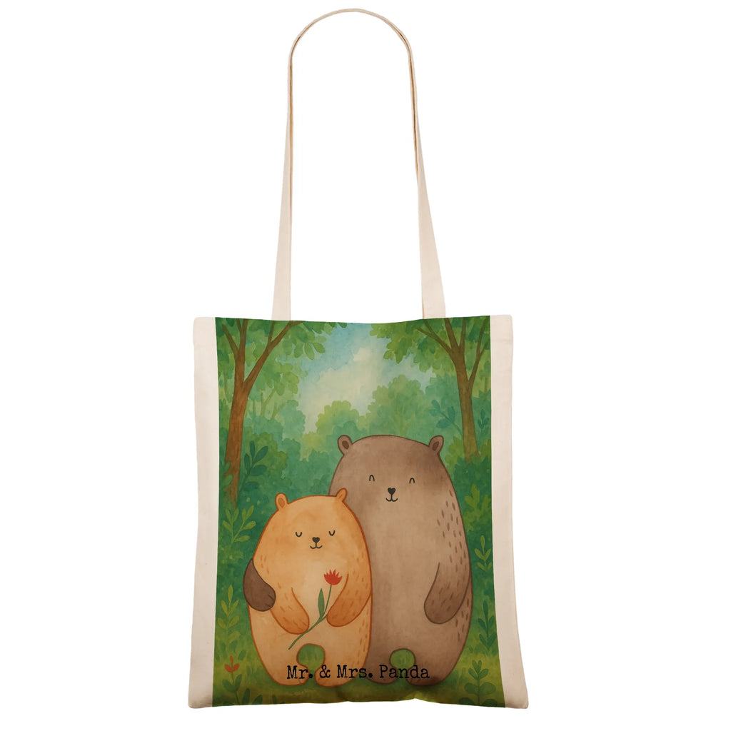 Tragetasche Bären Liebe Design Stoffbeutel, Jutebeutel, Laptoptasche, Schultertasche, Einkaufstüte, Tasche, Umhängetasche, Strandtasche, Shopper, Jutetasche, Einkaufstasche, Badetasche, Beuteltasche, Beutel, Tragetasche, Stofftasche, Liebe, Partner, Freund, Freundin, Ehemann, Ehefrau, Heiraten, Verlobung, Heiratsantrag, Liebesgeschenk, Jahrestag, Hocheitstag, Verlobt, Bär, Bärchen, Geschenk Freund, Liebesbeweis, Geschenk Freundin, Bären, Verheiratet, Geschenk Hochzeit, Verliebt, Hochzeitstag