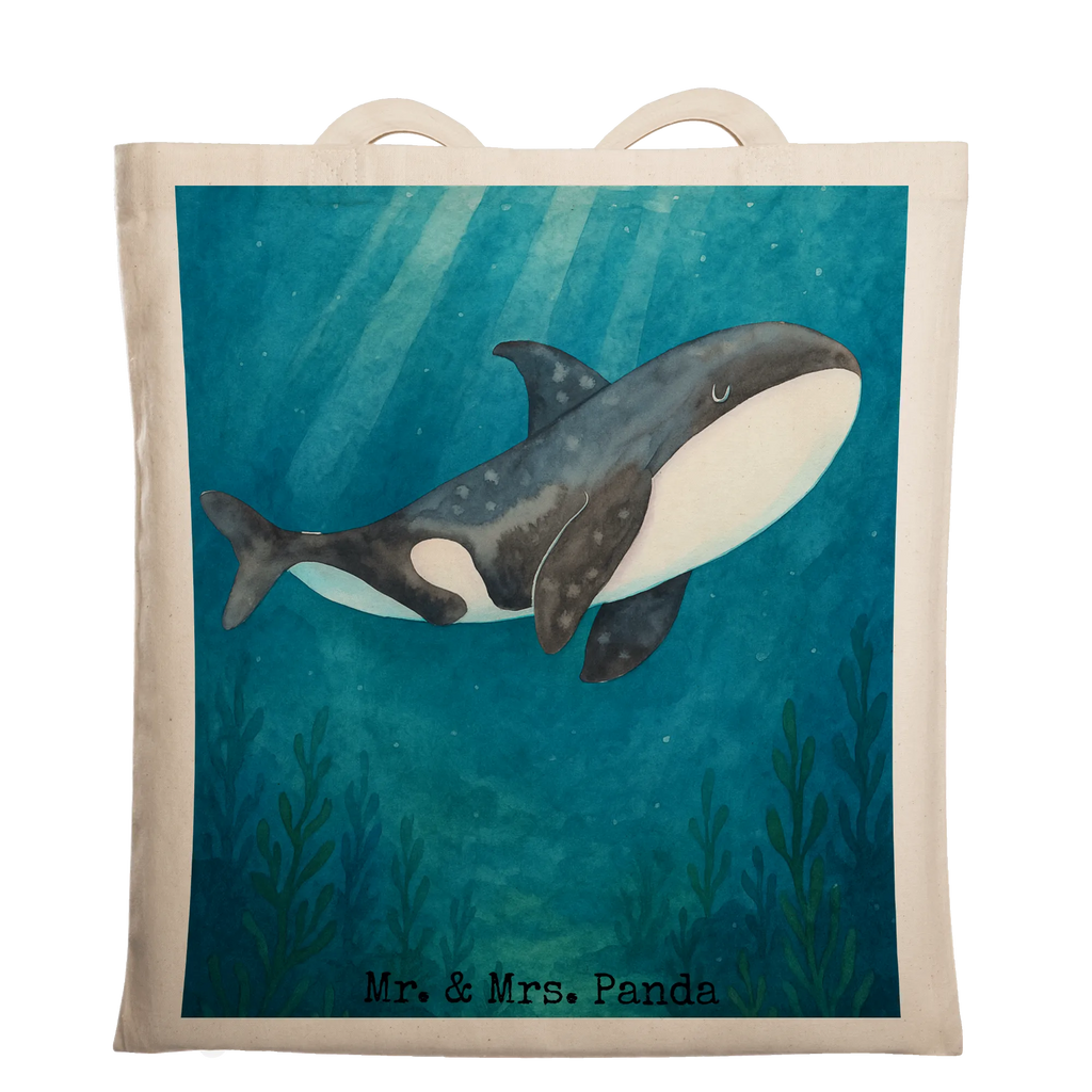 Tragetasche Orca Design Einkaufstüte, Jutetasche, Tragetasche, Einkaufstasche, Jutebeutel, Beuteltasche, Stoffbeutel, Badetasche, Laptoptasche, Beutel, Shopper, Schultertasche, Strandtasche, Umhängetasche, Stofftasche, Tasche, Meerestiere, Meer, Urlaub, Startup, Orca, Neustart, Killerwal, Arbeit, Orcas, Wal, Büro, Selbstliebe, Möglichkeiten, Motivation