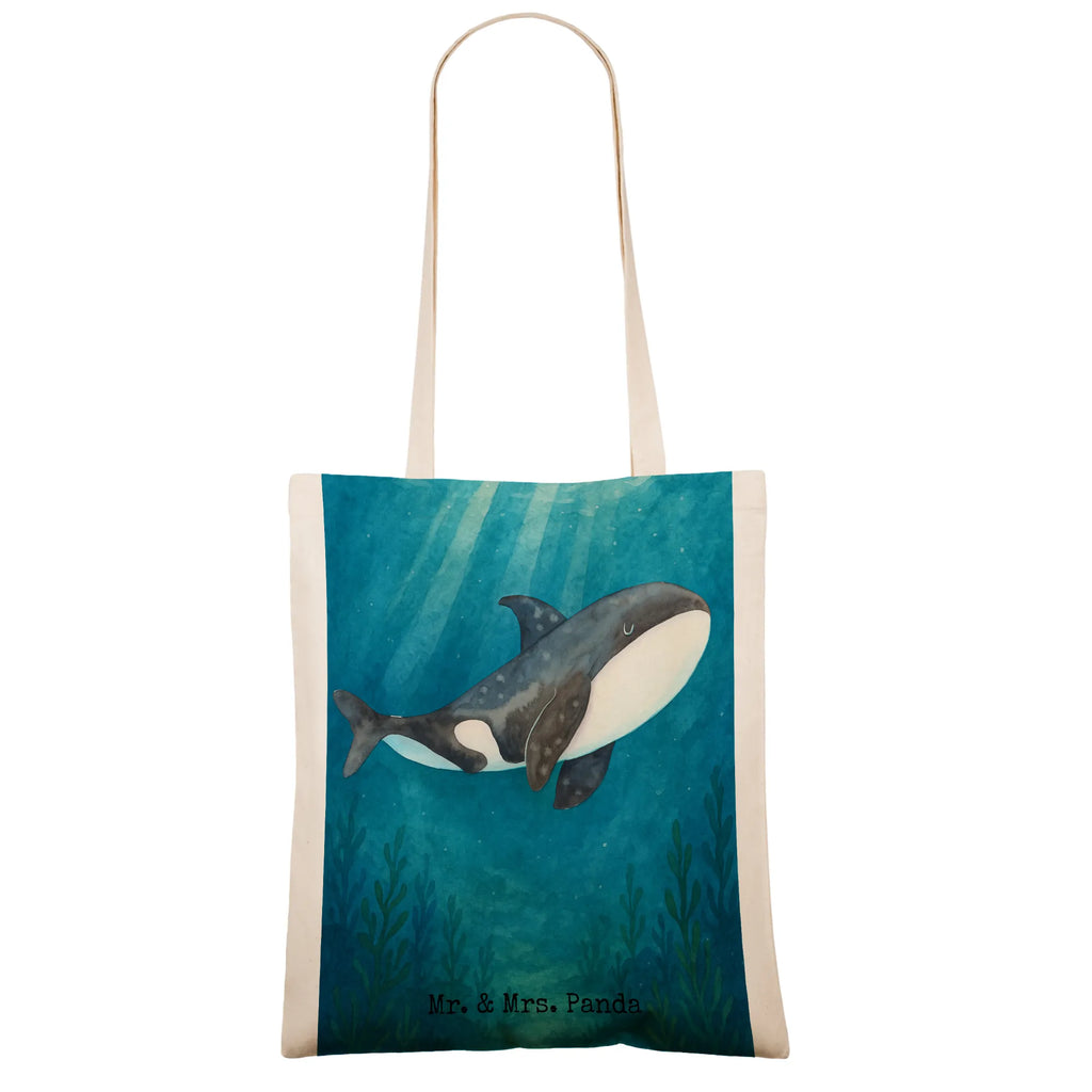 Tragetasche Orca Design Einkaufstüte, Jutetasche, Tragetasche, Einkaufstasche, Jutebeutel, Beuteltasche, Stoffbeutel, Badetasche, Laptoptasche, Beutel, Shopper, Schultertasche, Strandtasche, Umhängetasche, Stofftasche, Tasche, Meerestiere, Meer, Urlaub, Startup, Orca, Neustart, Killerwal, Arbeit, Orcas, Wal, Büro, Selbstliebe, Möglichkeiten, Motivation
