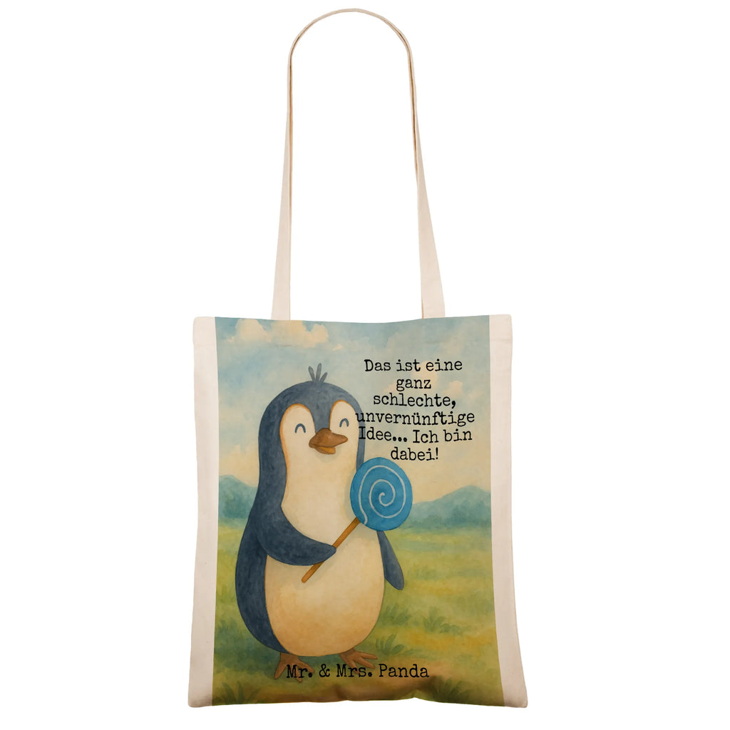 Tragetasche Pinguin Lolli Design Beuteltasche, Einkaufstüte, Badetasche, Laptoptasche, Schultertasche, Jutetasche, Einkaufstasche, Beutel, Strandtasche, Stofftasche, Jutebeutel, Umhängetasche, Stoffbeutel, Tasche, Tragetasche, Shopper, Pinguin, Spruch, Ganove, Rabauke, Pinguine, Süßigkeiten, Gauner, Lolli, Rebell, Blödsinn