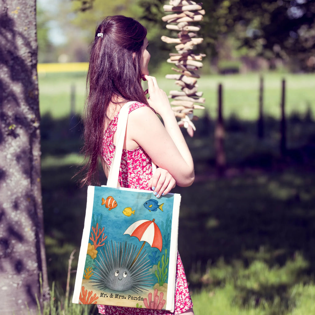 Tote bag Sea urchins Design Shopper, Beutel, Einkaufstasche, Tasche, Laptoptasche, Umhängetasche, Einkaufstüte, Badetasche, Strandtasche, Jutebeutel, Schultertasche, Tragetasche, Beuteltasche, Jutetasche, Stofftasche, Stoffbeutel, Meerestiere, Meer, Urlaub, Selbstliebe, Achtsamkeit, Lebe, Seeigel, Leben, Hier und Jetzt, Selbstakzeptanz