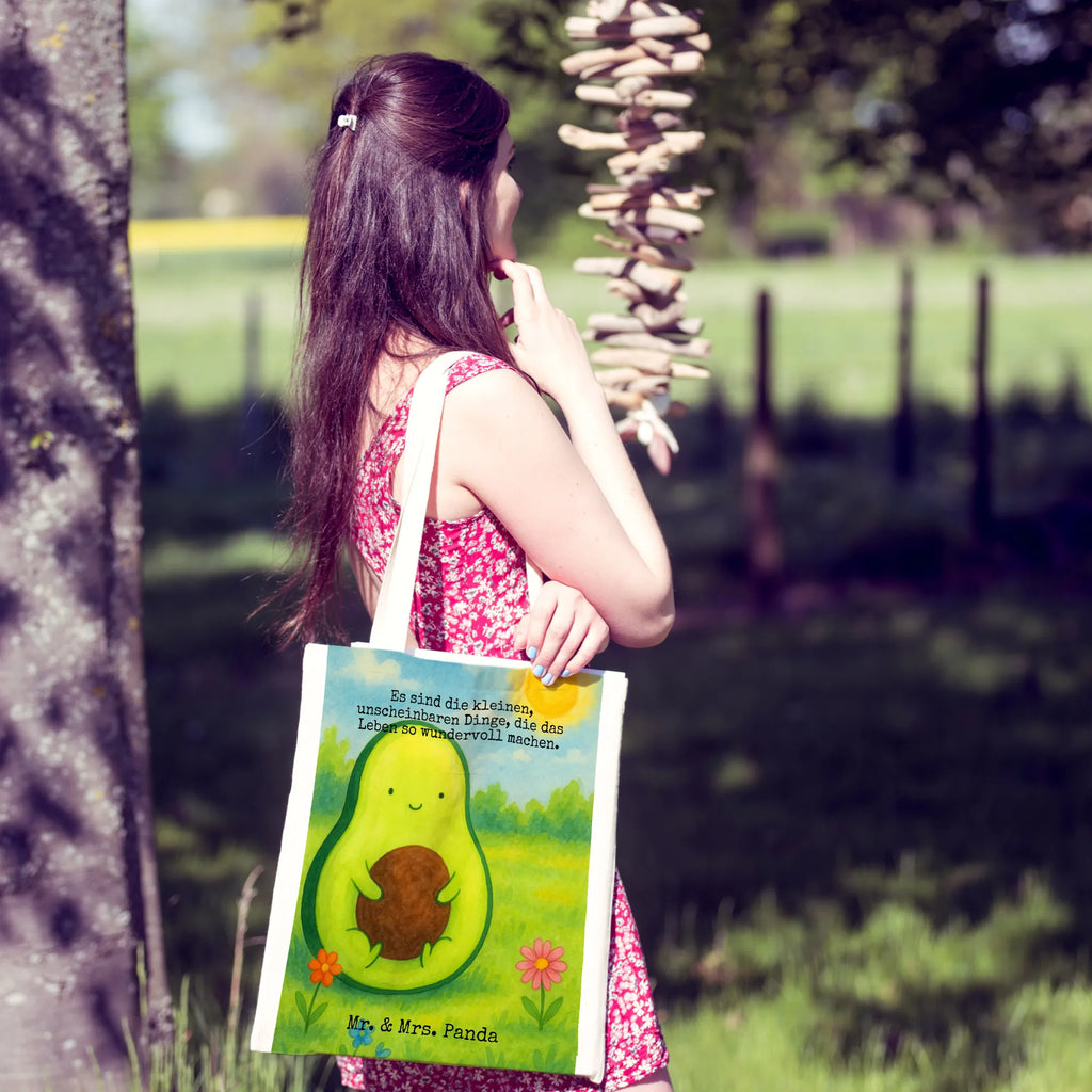 Tragetasche Avocado Kern Design Einkaufstüte, Jutetasche, Stoffbeutel, Strandtasche, Badetasche, Stofftasche, Umhängetasche, Beutel, Schultertasche, Beuteltasche, Jutebeutel, Tasche, Shopper, Einkaufstasche, Tragetasche, Laptoptasche, Avocado, Veggie, Vegan, Gesund, Avocadokern, Pflanze, Avokado, Kern, Spruch Leben