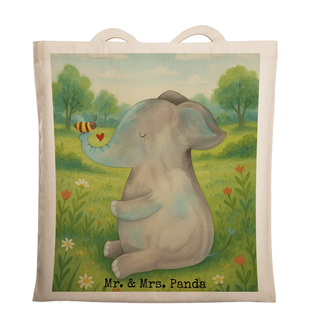 Tote bag elephant bee Design jute bag, shoulder bag, cloth bag, Carrier bag, pouch, bag, shopping bag, shopper, cotton bag, small animals, cute, funny, cute animal motives, hand drawn, small world, funny sayings, good mood, happy, gifts, gift ideas, special gifts, animal lover, card, wedding gift, marriage proposal, proof of love, elephant, love, bee, love gift, love saying, anniversary