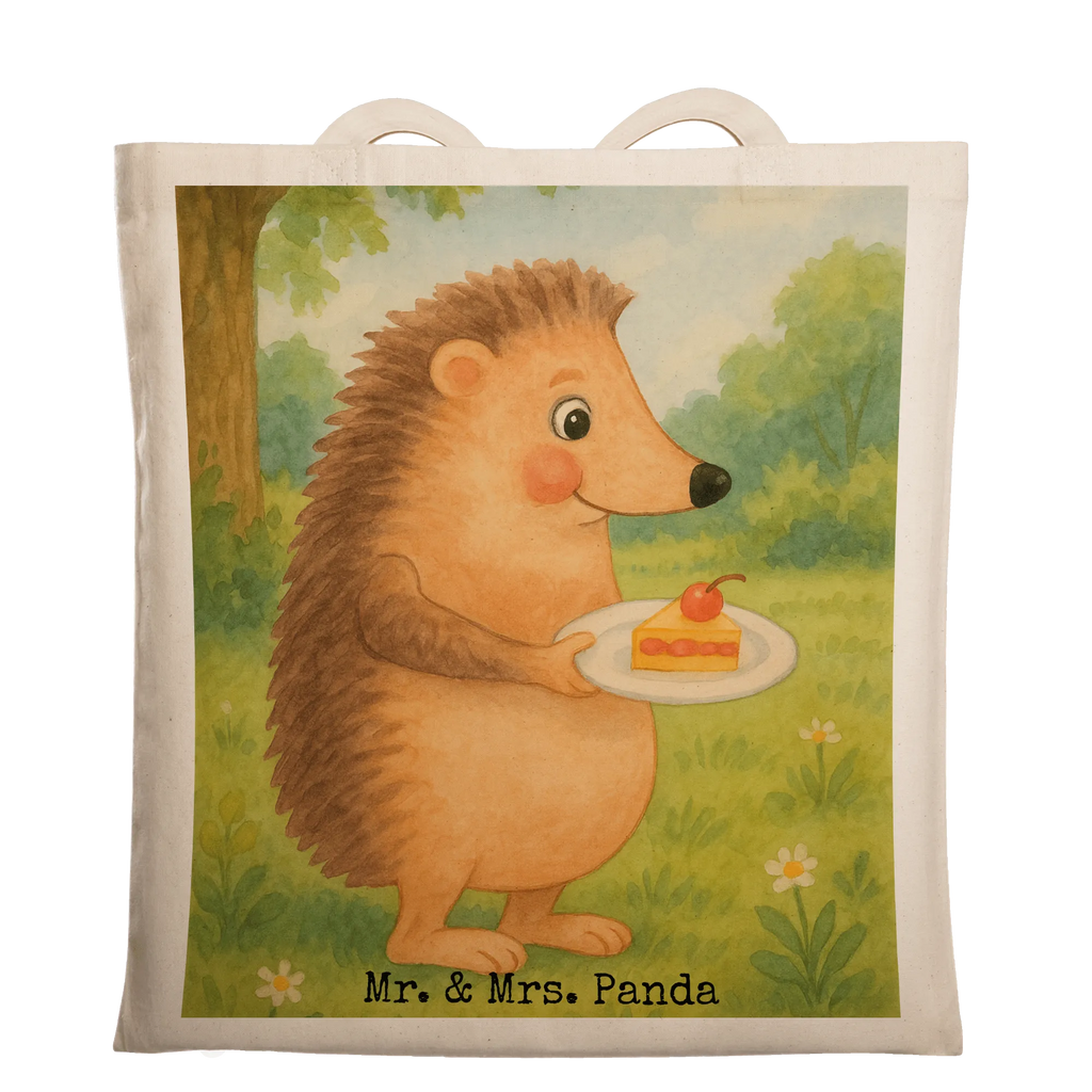 Tote bag Hedgehog piece of cake Design jute bag, Carrier bag, shopper, pouch, cotton bag, shopping bag, shoulder bag, cloth bag, bag, small animals, cute, funny, cute animal motives, hand drawn, small world, funny sayings, good mood, happy, gifts, gift ideas, special gifts, animal lover, card, cake, food saying, birthday cake, bake cake, invitation party, baking gift, hedgehog