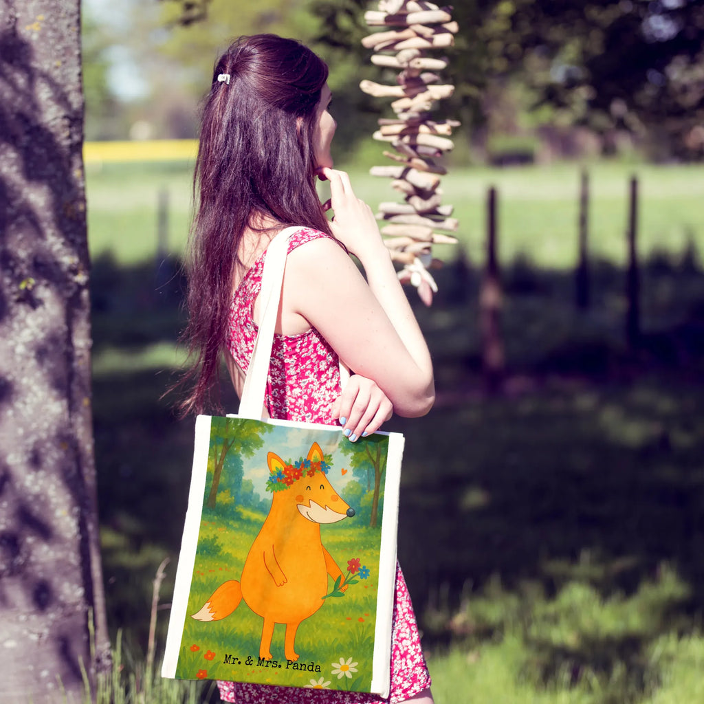 Tragetasche Fuchs Blumen Design Tasche, Umhängetasche, Strandtasche, Einkaufstasche, Badetasche, Tragetasche, Einkaufstüte, Schultertasche, Laptoptasche, Shopper, Beutel, Jutetasche, Beuteltasche, Jutebeutel, Stoffbeutel, Stofftasche, Fuchs, Liebesbeweis, Blumenmädchen, Blume, Fox, Freude, ich, Selbstliebe, Fuchsmädchen, Blumen, Freundinnen, Füchse, mich, Liebe, Freundin, Motivation