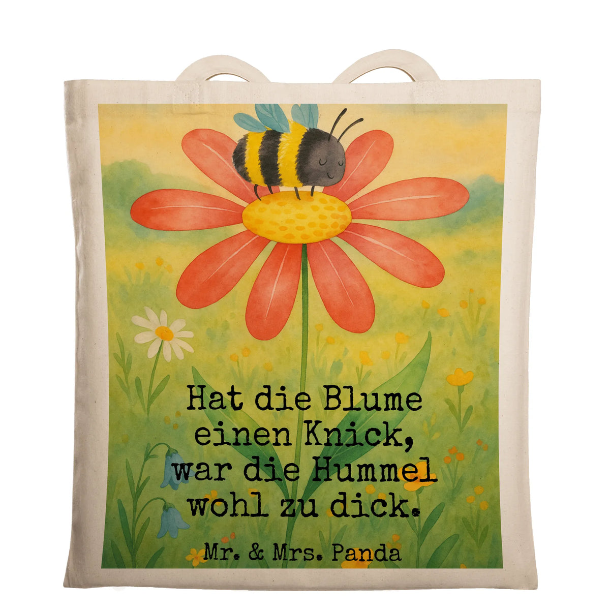 Tote bag bumblebee flower Design shopper, shoulder bag, cotton bag, bag, pouch, cloth bag, jute bag, shopping bag, Carrier bag, small animals, cute, funny, cute animal motives, hand drawn, small world, funny sayings, good mood, happy, gifts, gift ideas, special gifts, animal lover, card, field, flower, bee, wasp, fluffy, bumblebees, nature, bumble bee