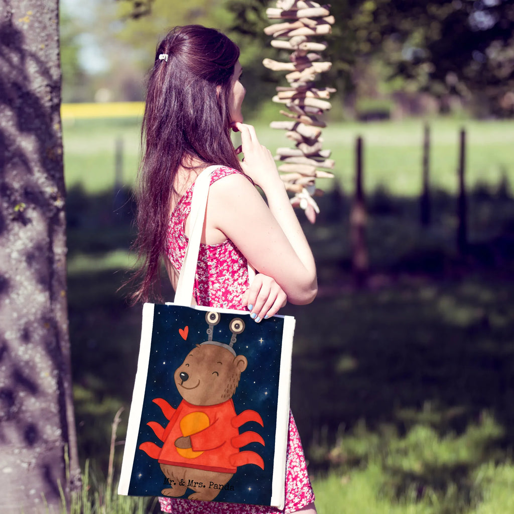 Tragetasche Krebs Astrologie Design Umhängetasche, Beuteltasche, Beutel, Laptoptasche, Jutetasche, Stoffbeutel, Stofftasche, Einkaufstüte, Tasche, Badetasche, Schultertasche, Jutebeutel, Shopper, Strandtasche, Tragetasche, Einkaufstasche, Tierkreiszeichen, Sternzeichen, Horoskop, Astrologie, Aszendent, Geschenk, Geburtstagsgeschenk, Krebs