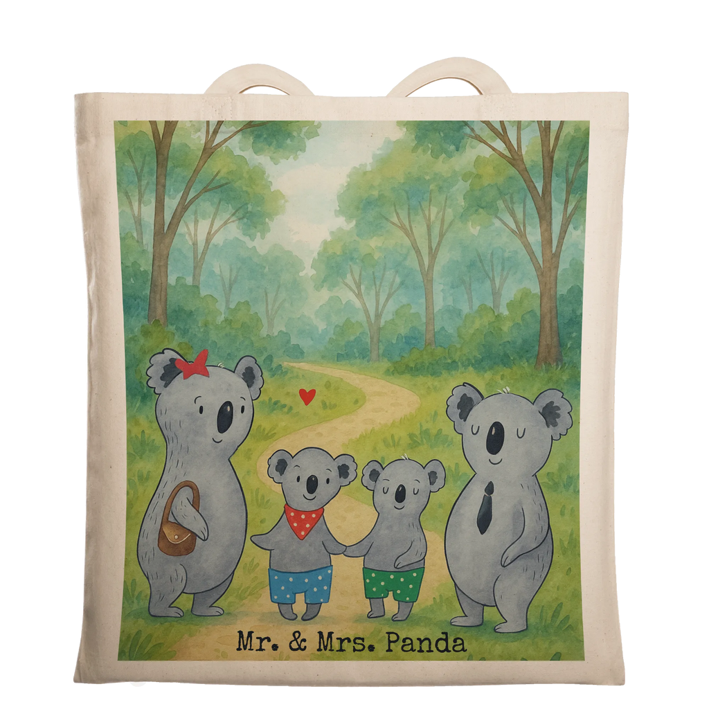 Tragetasche Koala Familie zwei Design Tragetasche, Beuteltasche, Stoffbeutel, Schultertasche, Tasche, Badetasche, Einkaufstasche, Jutetasche, Strandtasche, Einkaufstüte, Jutebeutel, Shopper, Umhängetasche, Laptoptasche, Beutel, Stofftasche, Familie, Vatertag, Muttertag, Bruder, Schwester, Mama, Papa, Oma, Opa, Lieblingsfamilie, Koalafamilie, Koalabär, beste Familie, Familienzeit, Koala, Familienleben