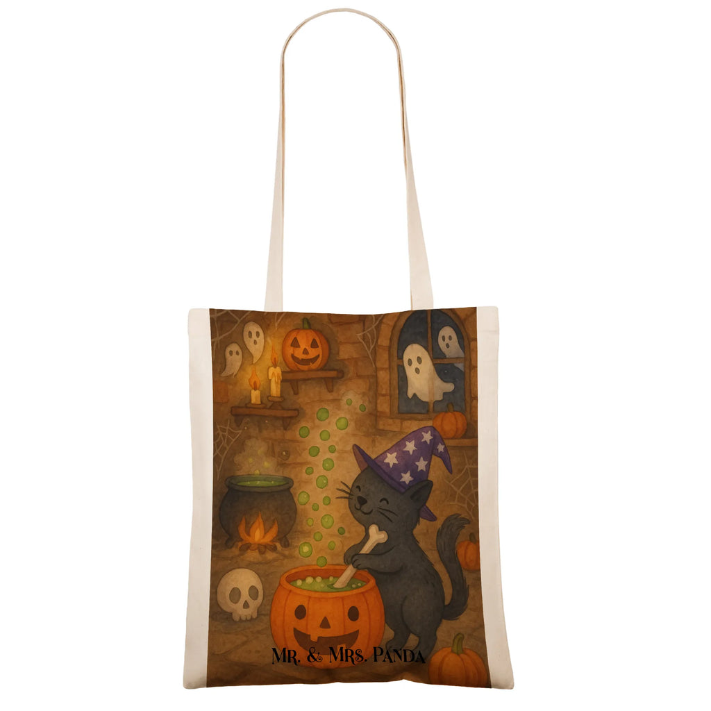 Torba kocur kocioł czarownic Design Stofftasche, Jutebeutel, Beuteltasche, Schultertasche, Badetasche, Einkaufstasche, Jutetasche, Stoffbeutel, Einkaufstüte, Tragetasche, Laptoptasche, Shopper, Umhängetasche, Strandtasche, Tasche, Beutel, Halloween, Deko, Martinssingen, Dekoration, Geschenke, Schenken, Zaubern, Hexenkessel, Zaubertrank, Kater, Hexe