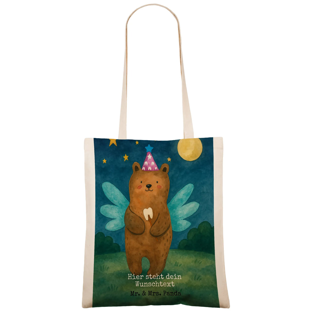 Personalisierte Tragetasche Bär Zahnfee Design Tragetasche mit Namen, Personalisierte Beuteltasche, Personalisierter Beutel, Personalisierte Einkaufstasche, Personalisierte Kindergartentasche, Personalisierte Tasche, Personalisierter Stoffbeutel, Einkaufstasche mit Namen, Personalisierter Jutebeutel, Stoffbeutel mit Namen, Personalisierte Jutetasche, Bär, Teddy, Teddybär, Fee, Zahnfee, Milchzahn, Erster Zahn