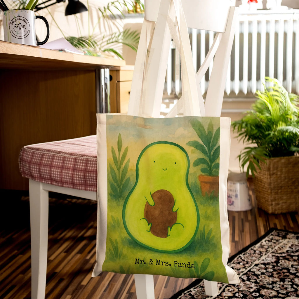 Tragetasche Avocado Kern Design Einkaufstüte, Jutetasche, Stoffbeutel, Strandtasche, Badetasche, Stofftasche, Umhängetasche, Beutel, Schultertasche, Beuteltasche, Jutebeutel, Tasche, Shopper, Einkaufstasche, Tragetasche, Laptoptasche, Avocado, Veggie, Vegan, Gesund, Avocadokern, Pflanze, Avokado, Kern, Spruch Leben