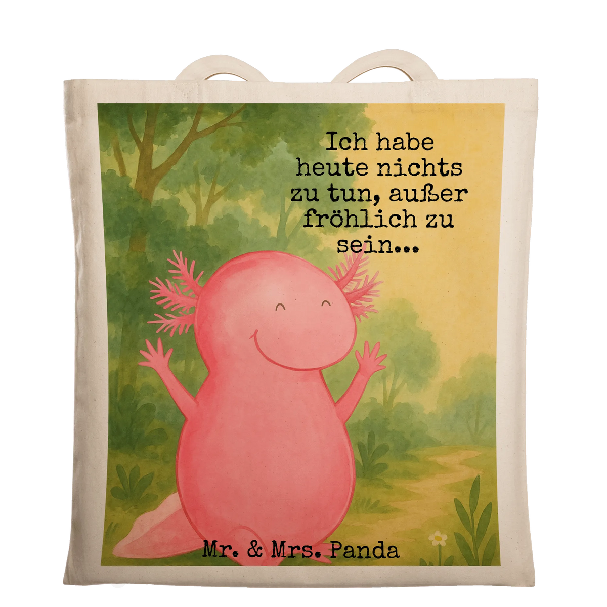 Tragetasche Axolotl Hurra Design tragetasche baumwolle, festival tasche, Schultasche, schultertasche baumwolle, Baumwoll-Tragetasche, campus tasche, canvas tasche, Freizeittasche, Büchertasche, Beutel, stofftasche baumwolle, totebag, freizeitbeutel, textilbeutel, baumwoll shopper, Einkaufstüte, Stofftasche, umhängebeutel, Baumwollbeutel, Tote Bag, Jutebeutel, Shopping Tasche, textiltasche, festivaltasche, stoff shopper, Stoffbeutel, universaltasche, Tragetasche, Jutetasche, Uni Tasche, Stoff-Tragetasche, tasche baumwolle, Baumwolltasche, umhängetasche baumwolle, dokumententasche, tragbeutel, Einkaufstasche, Tasche, Unitasche, Henkeltasche, Schulbeutel, studententasche, Laptoptasche, Baumwoll-Shopper, einkaufstasche baumwolle, schulterbeutel, henkeltasche baumwolle, einkaufsshopper, Alltagstasche, beutel baumwolle, Axolotl, Molch, Axolot, Lurch, Zufriedenheit, Fröhlich, Freude, Lurche, Motivation, Spaß, Schwanzlurch