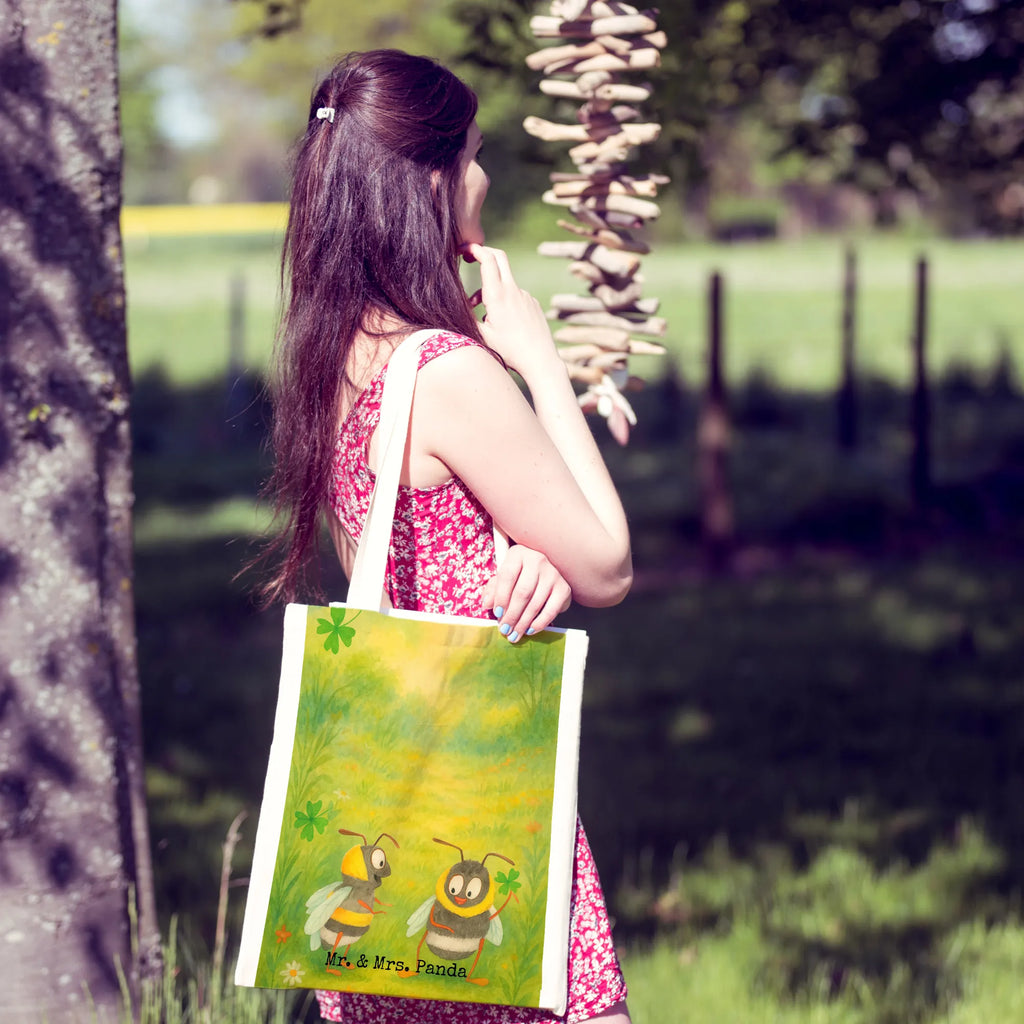 Torba Trzmiele koniczyna Design Einkaufstasche, Shopper, Umhängetasche, Schultertasche, Badetasche, Jutetasche, Stofftasche, Beuteltasche, Jutebeutel, Laptoptasche, Einkaufstüte, Strandtasche, Beutel, Stoffbeutel, Tragetasche, Tasche, Tiermotive, Gute Laune, lustige Sprüche, Tiere, Spruch schön, glücklich werden, Biene Deko, Spruch fröhlich, Hummel, Biene, glücklich sein, Spruch positiv