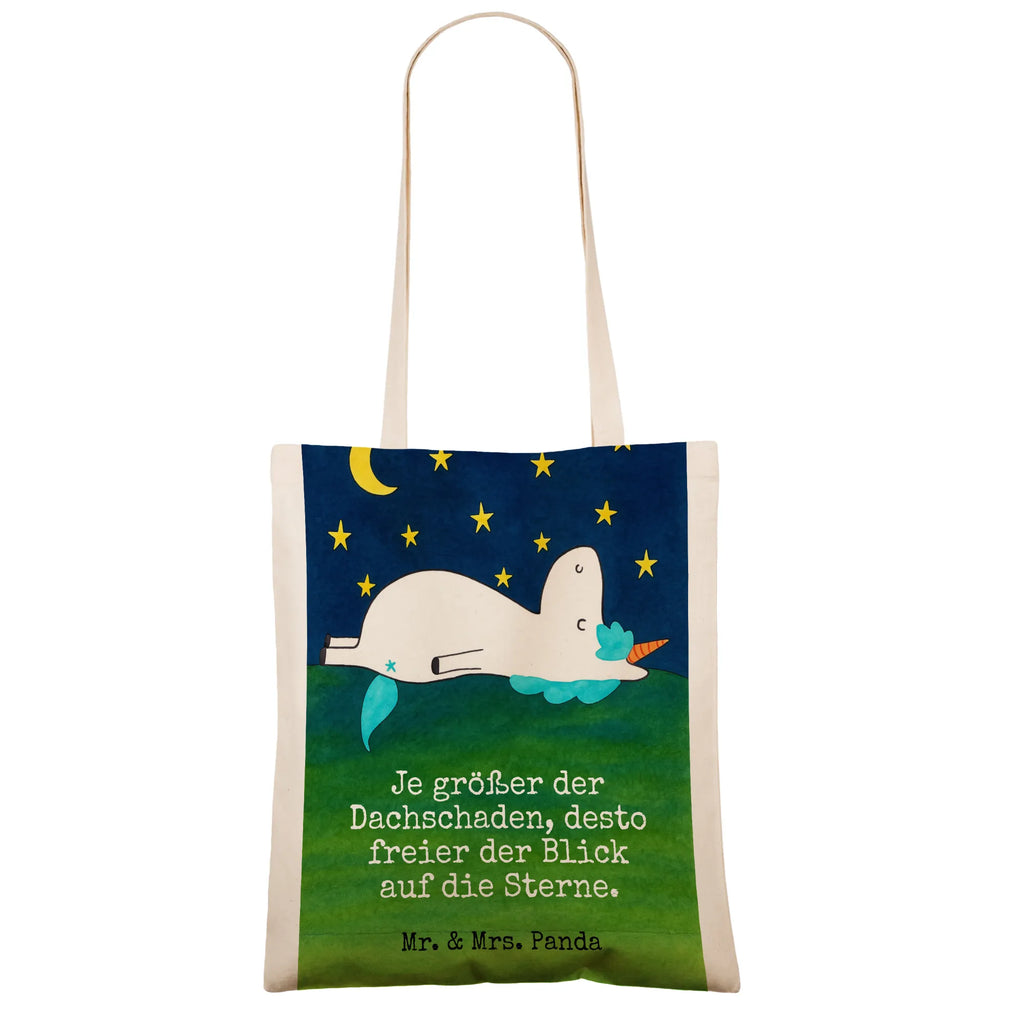 Tragetasche Einhorn Sternenhimmel Design Jutebeutel, Beuteltasche, Stoffbeutel, Einkaufstüte, Jutetasche, Shopper, Beutel, Einkaufstasche, Tragetasche, Strandtasche, Umhängetasche, Laptoptasche, Tasche, Badetasche, Schultertasche, Stofftasche, Einhorn, Einhörner, Einhorn Deko, Unicorn, Verrückt, Sternenhimmel, Sterne, Dachschaden