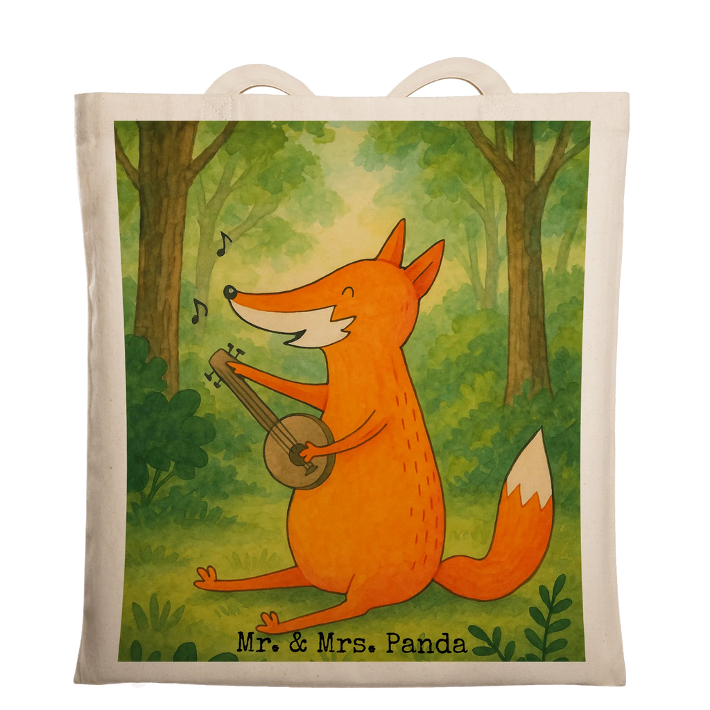 Tragetasche Fuchs Gitarre Design Shopper, Jutebeutel, Jutetasche, Tasche, Stoffbeutel, Laptoptasche, Strandtasche, Einkaufstüte, Stofftasche, Beutel, Badetasche, Einkaufstasche, Umhängetasche, Schultertasche, Beuteltasche, Tragetasche, Fuchs, Sänger, Gitarre, Geschenk Musiker, Füchse, Musik Spruch, Musikerin, Sängerin