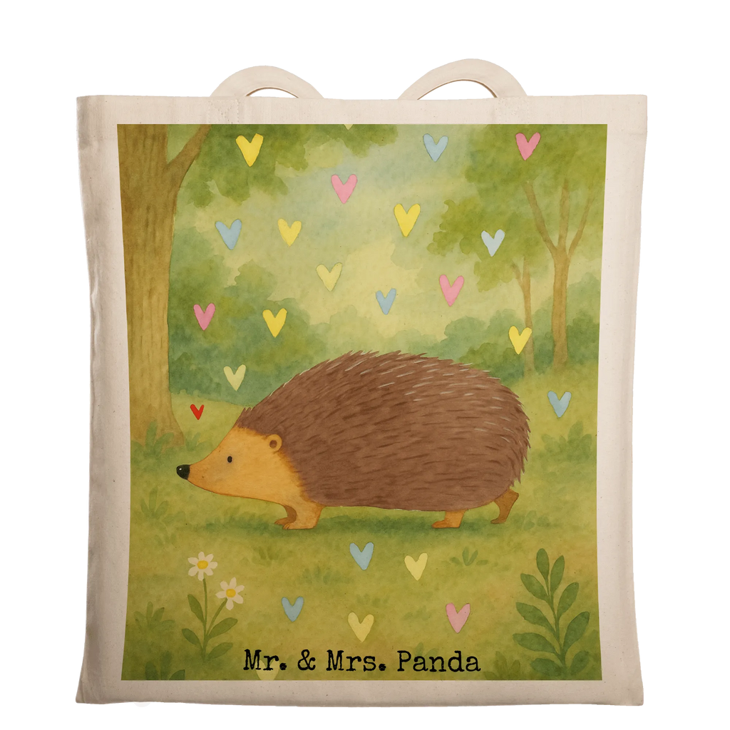 Tragetasche Igel Herzen Design Tasche, Jutetasche, Einkaufstüte, Jutebeutel, Shopper, Umhängetasche, Laptoptasche, Beutel, Einkaufstasche, Stofftasche, Tragetasche, Schultertasche, Badetasche, Strandtasche, Stoffbeutel, Beuteltasche, Tiermotive, Gute Laune, lustige Sprüche, Tiere, Leben, Kuss, Herzen, Vertrauen, Igel, Herz, Liebe