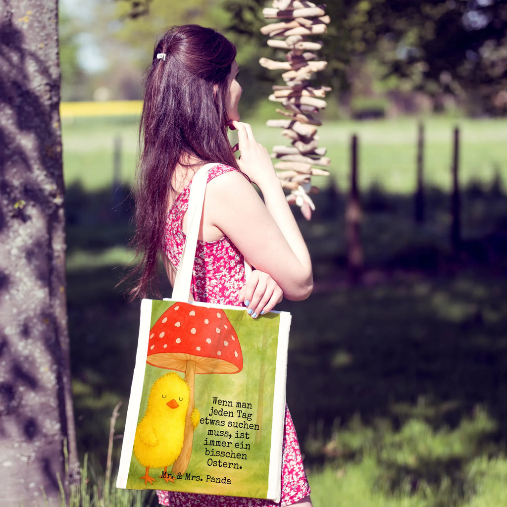 Tragetasche Küken Fliegenpilz Design Einkaufstasche, Badetasche, Tasche, Beutel, Jutetasche, Einkaufstüte, Umhängetasche, Laptoptasche, Jutebeutel, Stoffbeutel, Tragetasche, Shopper, Beuteltasche, Stofftasche, Schultertasche, Strandtasche, Ostern, Osterhase, Ostergeschenke, Osternest, Osterdeko, Geschenke zu Ostern, Ostern Geschenk, Ostergeschenke Kinder, Ostern Kinder, Frohe Ostern, Fliegenpilz, Küken, Ostergrüße, Glückspilz