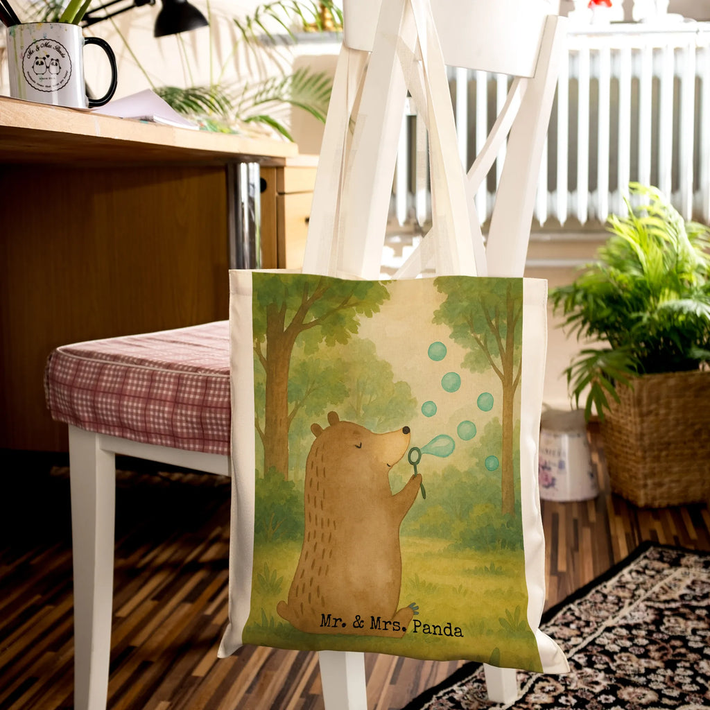 Torba niedźwiedź bańki mydlane Design Beutel, Badetasche, Umhängetasche, Einkaufstüte, Shopper, Beuteltasche, Jutetasche, Einkaufstasche, Jutebeutel, Schultertasche, Tasche, Stoffbeutel, Laptoptasche, Stofftasche, Strandtasche, Tragetasche, Bär, Teddy, Teddybär, Seifenblasen Bär Lustig Sein Glücklich Traurig Happy