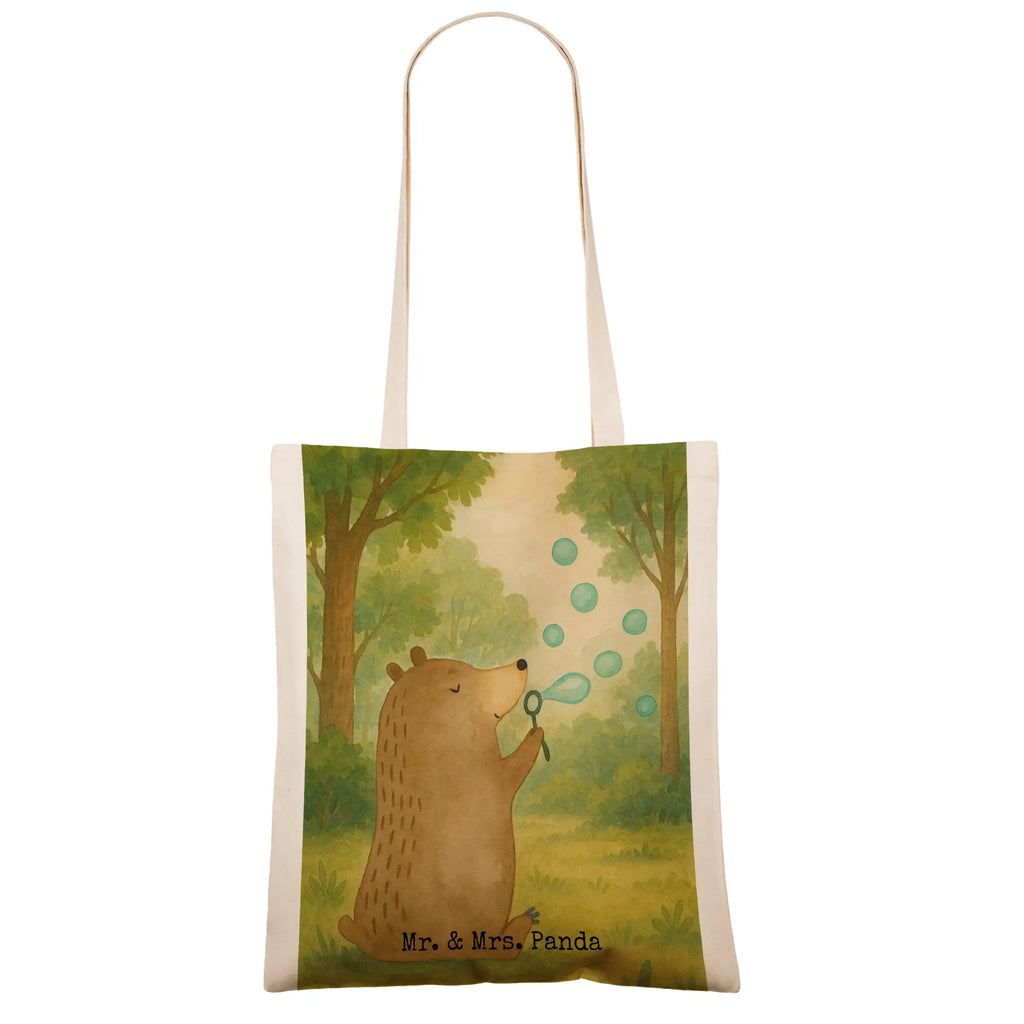 Torba niedźwiedź bańki mydlane Design Beutel, Badetasche, Umhängetasche, Einkaufstüte, Shopper, Beuteltasche, Jutetasche, Einkaufstasche, Jutebeutel, Schultertasche, Tasche, Stoffbeutel, Laptoptasche, Stofftasche, Strandtasche, Tragetasche, Bär, Teddy, Teddybär, Seifenblasen Bär Lustig Sein Glücklich Traurig Happy