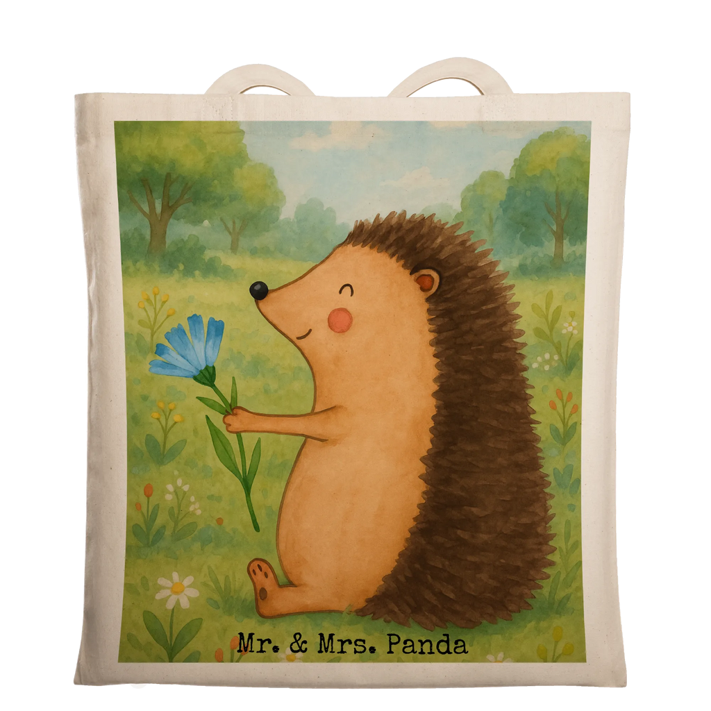 Torba jeż Kwiaty Design Stoffbeutel, Einkaufstüte, Badetasche, Shopper, Beutel, Beuteltasche, Laptoptasche, Schultertasche, Tasche, Umhängetasche, Tragetasche, Jutebeutel, Einkaufstasche, Strandtasche, Jutetasche, Stofftasche, Tiermotive, Gute Laune, lustige Sprüche, Tiere, Gute Besserung, Besuch, Krankheit, Igel, Genesungswünsche, krank, Krankenhaus