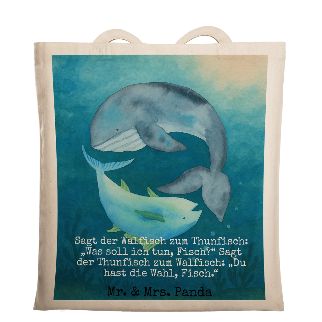 Torba wieloryb tuńczyk Design Motywy zwierzęce, dobra energia, zabawne powiedzonka, zwierzęta
