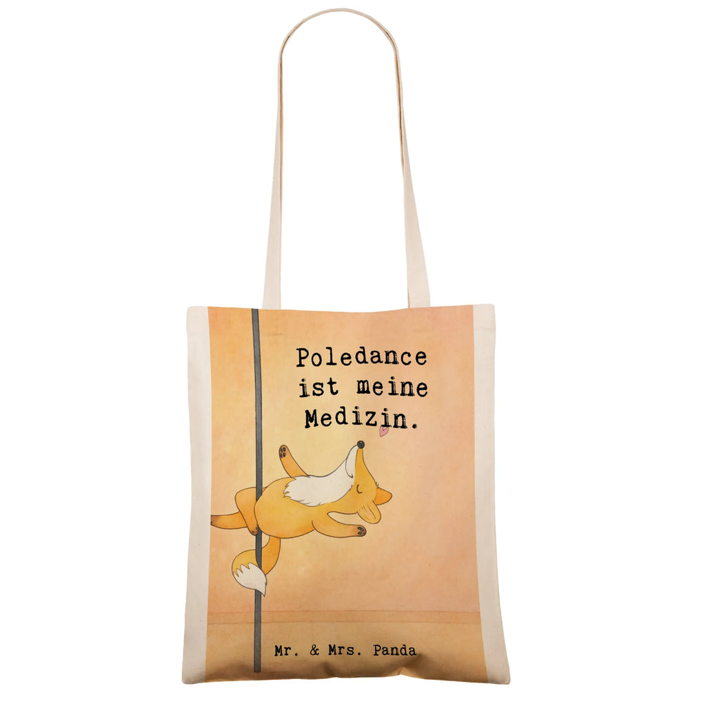 Tragetasche Fuchs Poledance Design Tragetasche, Umhängetasche, Beuteltasche, Stoffbeutel, Jutebeutel, Shopper, Stofftasche, Laptoptasche, Badetasche, Schultertasche, Beutel, Einkaufstasche, Strandtasche, Jutetasche, Einkaufstüte, Tasche, Geschenk, Sport, Sportart, Hobby, Schenken, Danke, Dankeschön, Auszeichnung, Gewinn, Sportler, Pole Dance, Tanz, Tanzen
