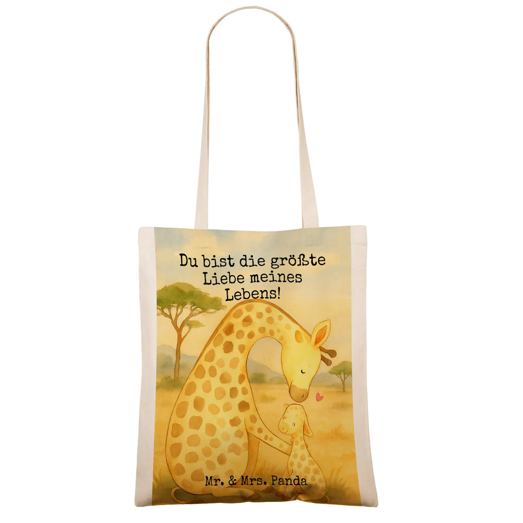 Tragetasche Giraffe Kind Design Einkaufstasche, Jutetasche, Jutebeutel, Badetasche, Tragetasche, Stoffbeutel, Laptoptasche, Umhängetasche, Stofftasche, Einkaufstüte, Schultertasche, Beutel, Beuteltasche, Tasche, Strandtasche, Shopper, Afrika, Wildtiere, Lieblingsmensch, Tochter, Sohn, Giraffe, Kind, Mama, Mutter
