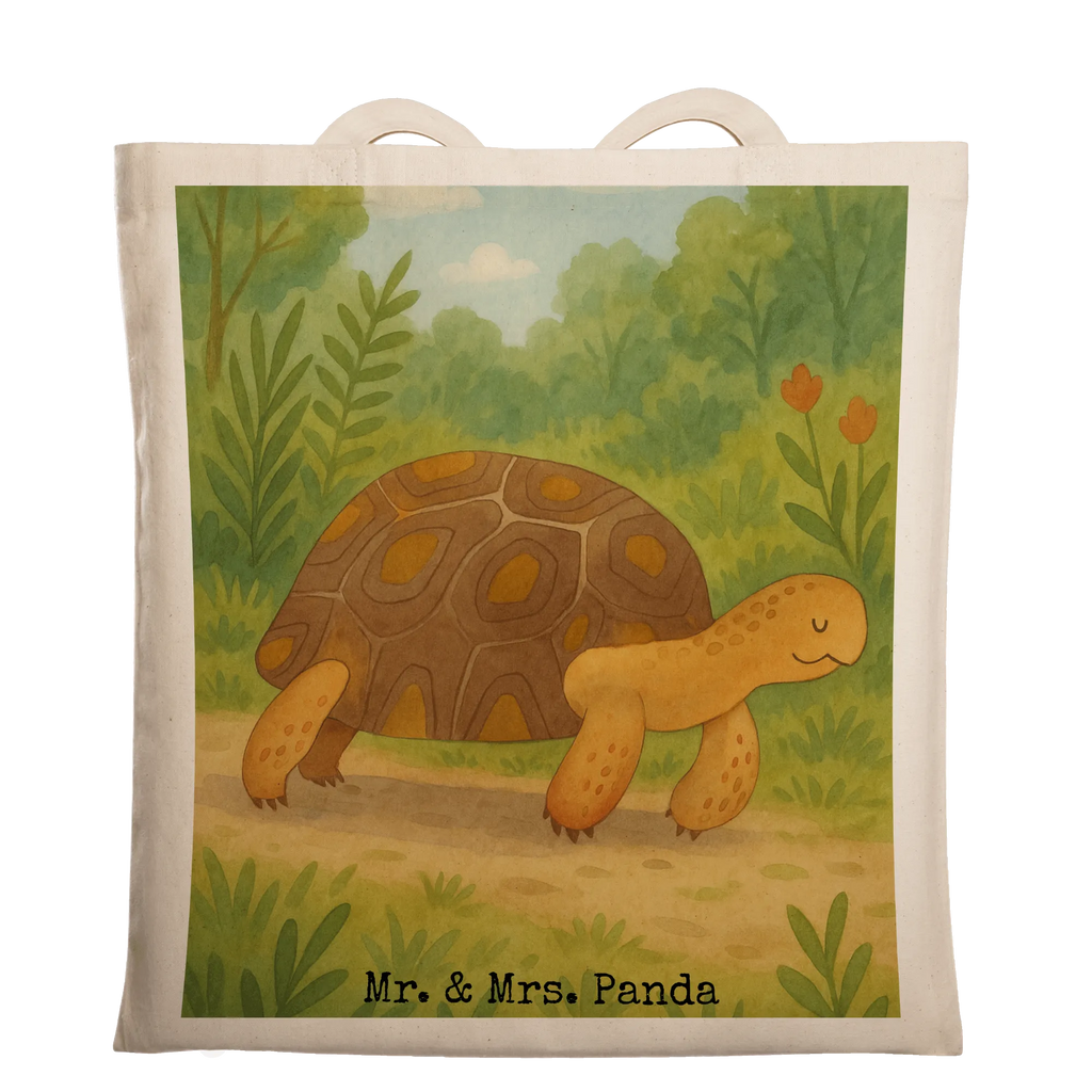 Tragetasche Schildkröte Marschieren Design Stoffbeutel, Schultertasche, Tasche, Strandtasche, Tragetasche, Umhängetasche, Beuteltasche, Einkaufstüte, Laptoptasche, Stofftasche, Shopper, Badetasche, Jutetasche, Jutebeutel, Einkaufstasche, Beutel, Meerestiere, Meer, Urlaub, Abenteuer, Schildkröte, Reiselust, get lost, Inspiration, Neustart, Motivation, Lieblingsmensch, Schildkröten