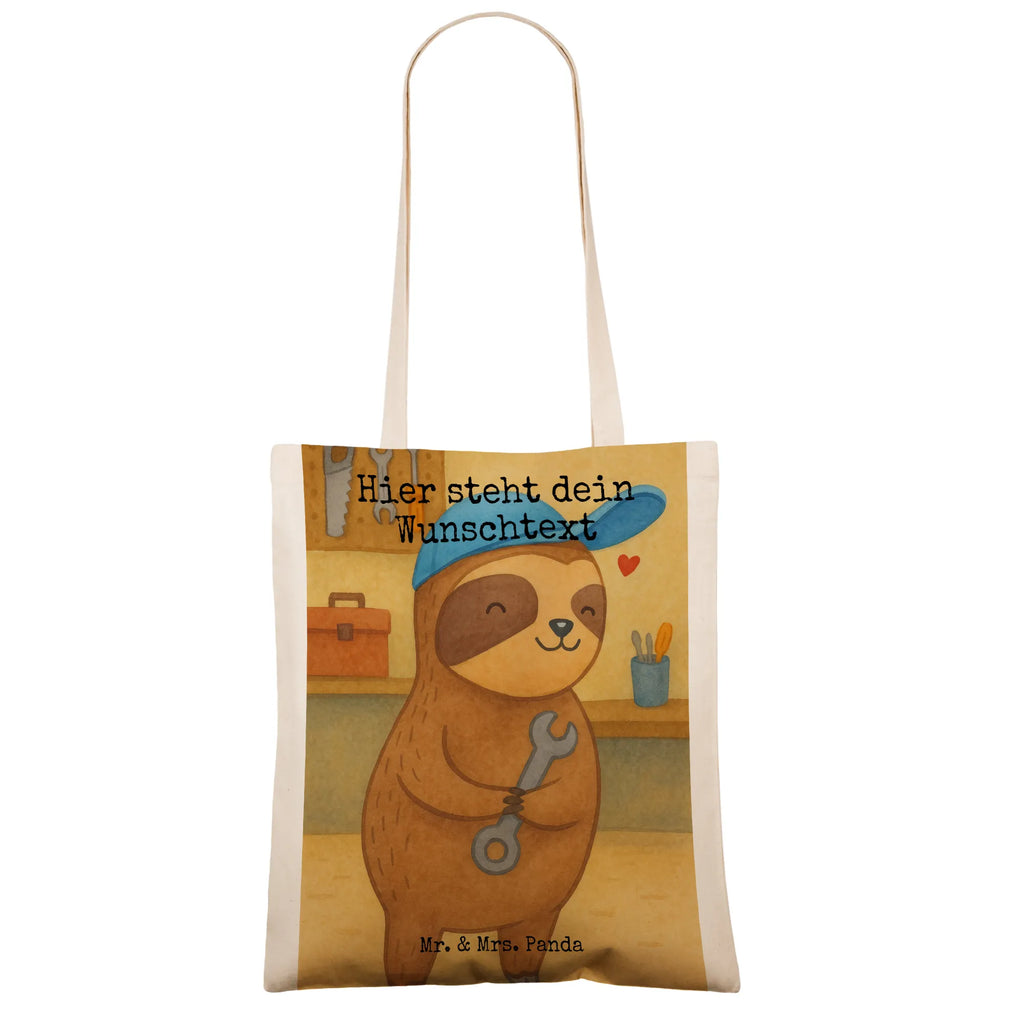 Personalisierte Tragetasche Faultier Vater Design Stoffbeutel mit Namen, Personalisierter Beutel, Personalisierter Stoffbeutel, Tragetasche mit Namen, Personalisierte Beuteltasche, Personalisierte Einkaufstasche, Personalisierte Kindergartentasche, Einkaufstasche mit Namen, Personalisierter Jutebeutel, Personalisierte Jutetasche, Personalisierte Tasche, Vatertag Geschenk, Papa Geschenke, Vater Geburtstag, Vatertag, Papi Geschenk, Papa Geschenk, Vater Handwerker, Vater Geschenk