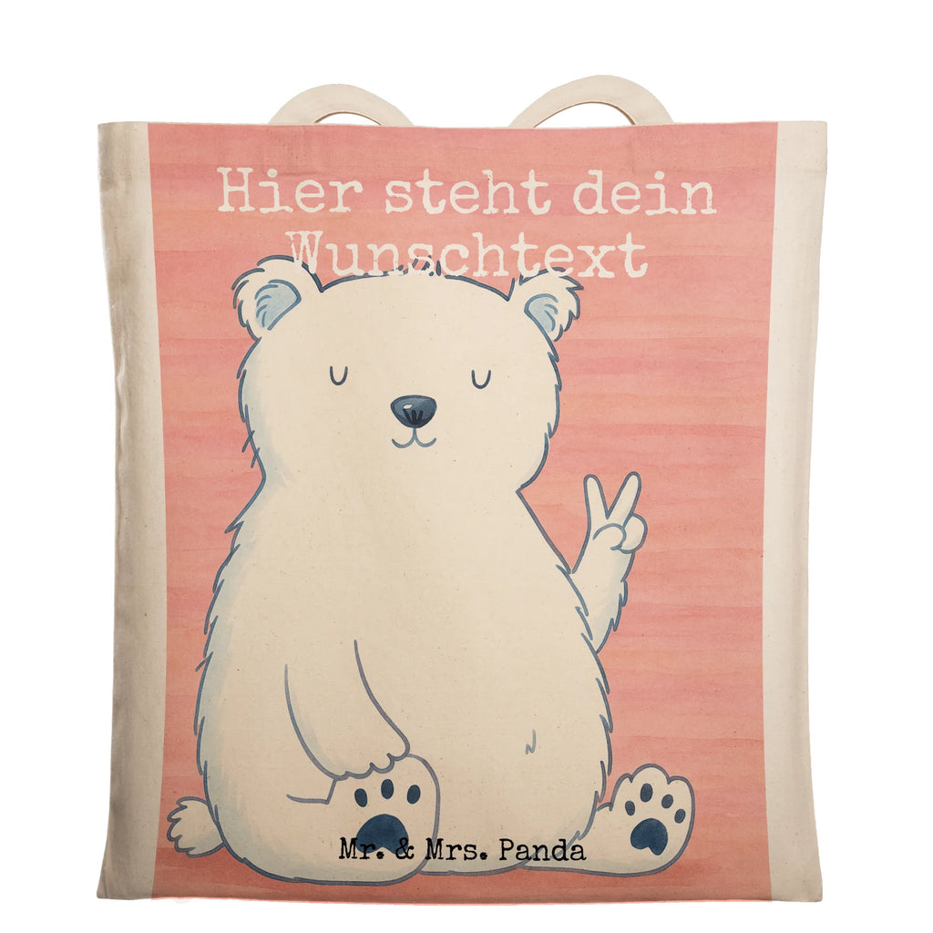 Personalisierte Tragetasche Eisbär Faul Design Stoffbeutel mit Namen, Personalisierte Kindergartentasche, Personalisierter Stoffbeutel, Personalisierte Einkaufstasche, Personalisierte Tasche, Personalisierter Jutebeutel, Personalisierter Beutel, Personalisierte Beuteltasche, Tragetasche mit Namen, Einkaufstasche mit Namen, Personalisierte Jutetasche, Bär, Teddy, Teddybär, Bürojob, Arbeitsplatz, Faul, Büro, Entspannen, Nordpol, Eisbär, Relaxen, Arbeit, Homeoffice