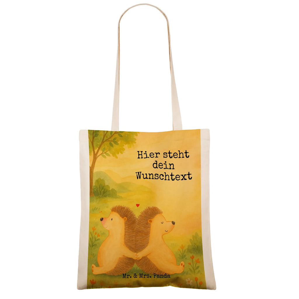 Personalisierte Tragetasche Igel händchenhaltend Design Personalisierter Jutebeutel, Einkaufstasche mit Namen, Personalisierte Jutetasche, Personalisierte Einkaufstasche, Tragetasche mit Namen, Personalisierte Beuteltasche, Stoffbeutel mit Namen, Personalisierter Stoffbeutel, Personalisierte Tasche, Personalisierte Kindergartentasche, Personalisierter Beutel, Liebe, Partner, Freund, Freundin, Ehemann, Ehefrau, Heiraten, Verlobung, Heiratsantrag, Liebesgeschenk, Jahrestag, Hocheitstag, Liebesbeweis, Lieblingsmensch, Geschenk für zwei, große Liebe, Hochzeit, Liebesbotschaft, Igel, Igelliebe, Gemeinsamkeit, Love, Hand in Hand