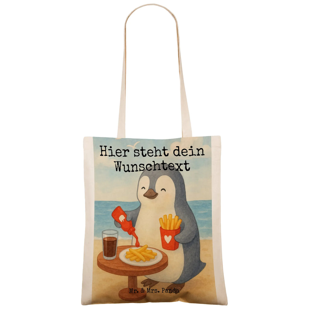 Personalisierte Tragetasche Pinguin Pommes Design Personalisierter Stoffbeutel, Personalisierte Tasche, Personalisierter Beutel, Einkaufstasche mit Namen, Personalisierte Kindergartentasche, Personalisierte Beuteltasche, Stoffbeutel mit Namen, Personalisierte Einkaufstasche, Personalisierte Jutetasche, Tragetasche mit Namen, Personalisierter Jutebeutel, Liebe, Partner, Freund, Freundin, Ehemann, Ehefrau, Heiraten, Verlobung, Heiratsantrag, Liebesgeschenk, Jahrestag, Hocheitstag, Hochzeitstag, Geschenk für Partner, Geschenk für Freundin, Geschenk für Frauen, Liebesbeweis, für Ehemann, Valentinstag, für Männer, Mitbringsel