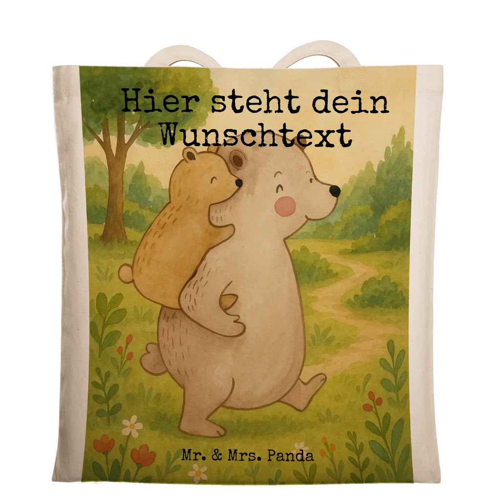 Personalisierte Tragetasche Papa Bär Design Stoffbeutel mit Namen, Personalisierter Beutel, Personalisierte Kindergartentasche, Personalisierter Stoffbeutel, Personalisierte Beuteltasche, Personalisierte Tasche, Tragetasche mit Namen, Personalisierte Jutetasche, Personalisierte Einkaufstasche, Einkaufstasche mit Namen, Personalisierter Jutebeutel, Familie, Vatertag, Muttertag, Bruder, Schwester, Mama, Papa, Oma, Opa, Geburtstag, Geschenk, Vati, Vater, Onkel, Papi