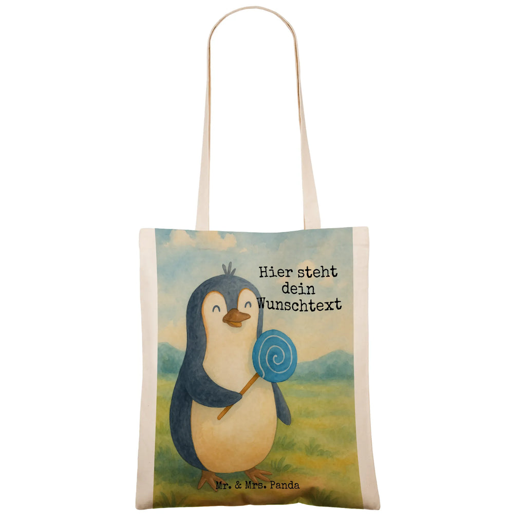 Personalisierte Tragetasche Pinguin Lolli Design Schultertasche, Umhängetasche, Personalisierter Jutebeutel, Personalisierte Beuteltasche, Stoffbeutel mit Namen, Tragetasche mit Namen, Personalisierter Stoffbeutel, Einkaufstasche mit Namen, Personalisierte Einkaufstasche, Strandtasche, Tasche, Personalisierter Beutel, Statementbeutel, Shopper, Einkaufsbeutel, Tüte, Personalisierte Jutetasche, Personalisierte Kindergartentasche, Personalisierte Tasche, Pinguin, Pinguine, Ganove, Blödsinn, Gauner, Rebell, Lolli, Rabauke, Süßigkeiten, Spruch