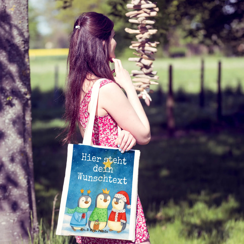 Personalisierte Tragetasche Winterzeit Heilige drei Könige Design Personalisierte Kindergartentasche, Personalisierter Jutebeutel, Personalisierter Beutel, Personalisierter Stoffbeutel, Stoffbeutel mit Namen, Einkaufstasche mit Namen, Personalisierte Jutetasche, Personalisierte Beuteltasche, Personalisierte Einkaufstasche, Tragetasche mit Namen, Personalisierte Tasche, Winter, Weihnachten, Weihnachtsdeko, Nikolaus, Advent, Heiligabend, Wintermotiv, Weihnachtszeit, Weihnachtsmann, Heilige drei Könige, Weihnachtstage