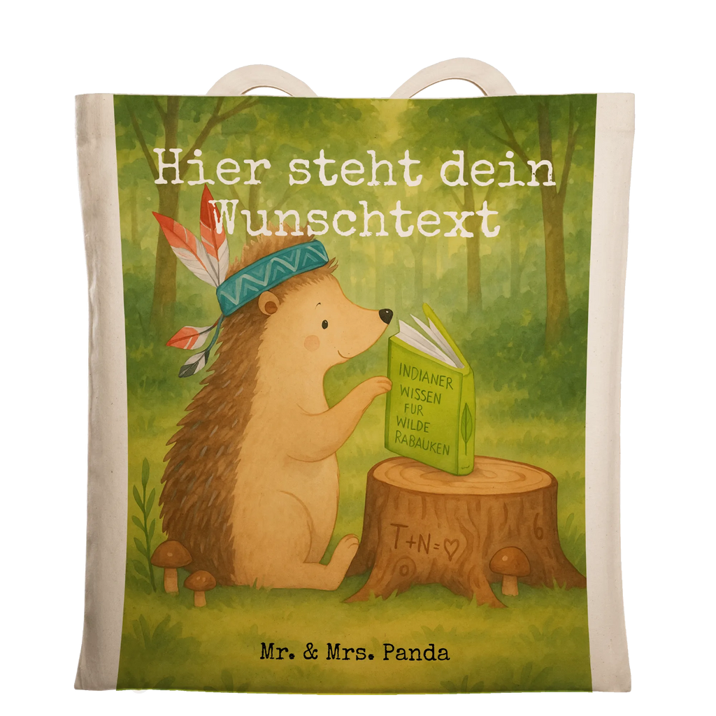 Personalisierte Tragetasche Igel Federschmuck Design Personalisierte Beuteltasche, Personalisierter Jutebeutel, Einkaufstasche mit Namen, Tragetasche mit Namen, Stoffbeutel mit Namen, Personalisierter Stoffbeutel, Personalisierter Beutel, Personalisierte Kindergartentasche, Personalisierte Jutetasche, Personalisierte Tasche, Personalisierte Einkaufstasche, Waldtiere, Tiere, Camping, Igel, Abenteuer, Lagerfeuer, Indianer