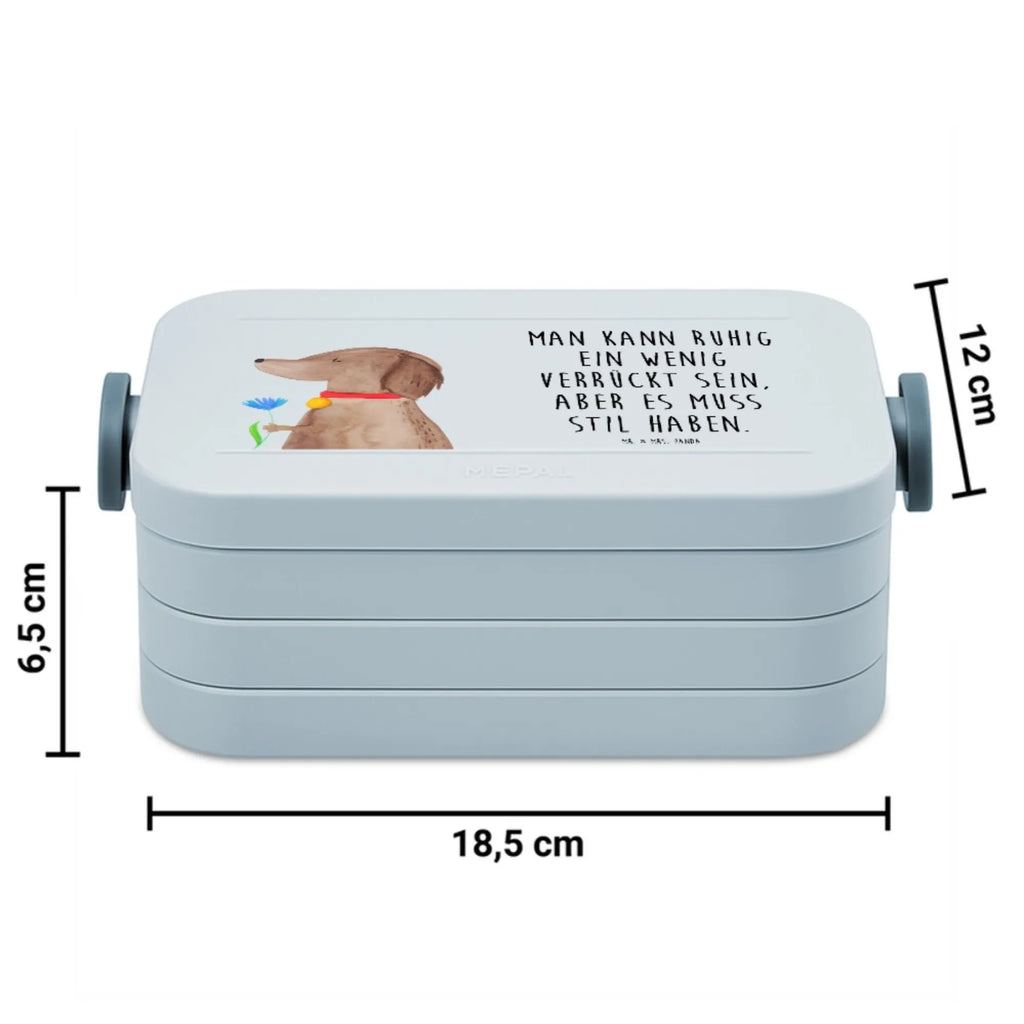 MEPAL Bentobox Hund Blume Motiv Bentobox, Lunchbox, Brotdose, Hund, Hundemotiv, Haustier, Hunderasse, Tierliebhaber, Hundebesitzer, Sprüche, Hunde, Frauchen, Hundeliebe