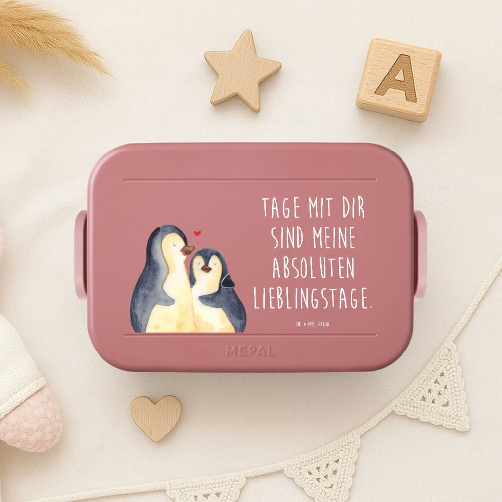 MEPAL Bentobox Pinguin umarmen Motiv Brotdose, Bentobox, Lunchbox, Pinguin, Liebe, Liebespaar, Hochzeitsgeschenk, Jahrestag, Hochzeit, Liebesgeschenk, Hochzeitstag, Liebesbeweis, Verlobung