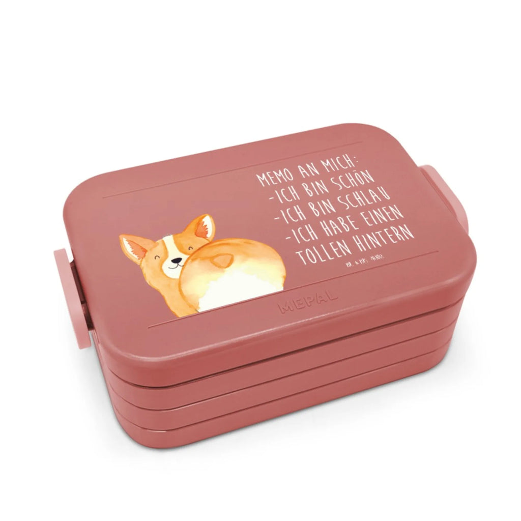 MEPAL Bentobox Corgi Po Motiv Bentobox, Brotdose, Lunchbox, Hund, Hundemotiv, Haustier, Hunderasse, Tierliebhaber, Hundebesitzer, Sprüche, Corgie, Selbstliebe, Hundeliebe, Spruch, Motivation