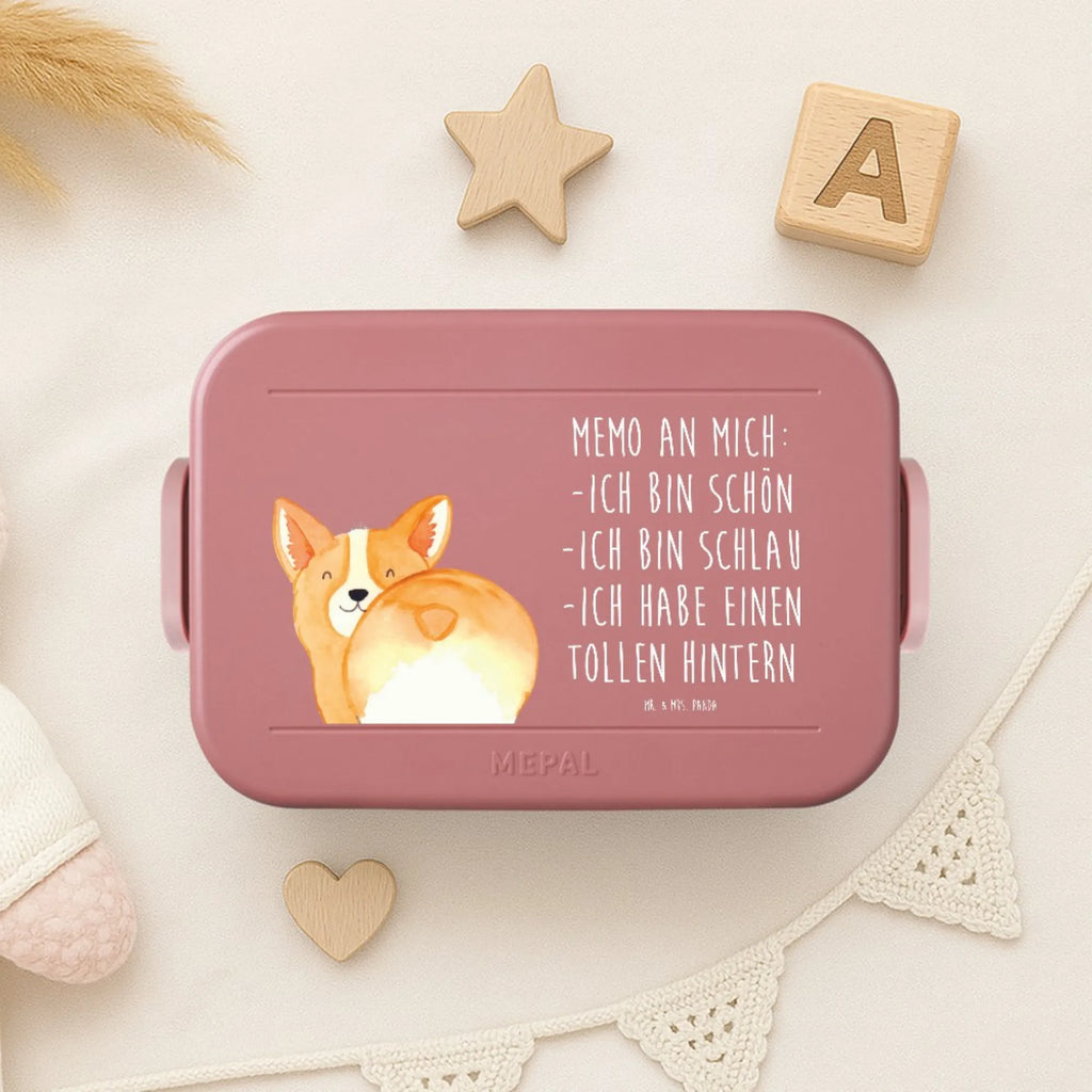 MEPAL Bentobox Corgi Po Motiv Bentobox, Brotdose, Lunchbox, Hund, Hundemotiv, Haustier, Hunderasse, Tierliebhaber, Hundebesitzer, Sprüche, Corgie, Selbstliebe, Hundeliebe, Spruch, Motivation