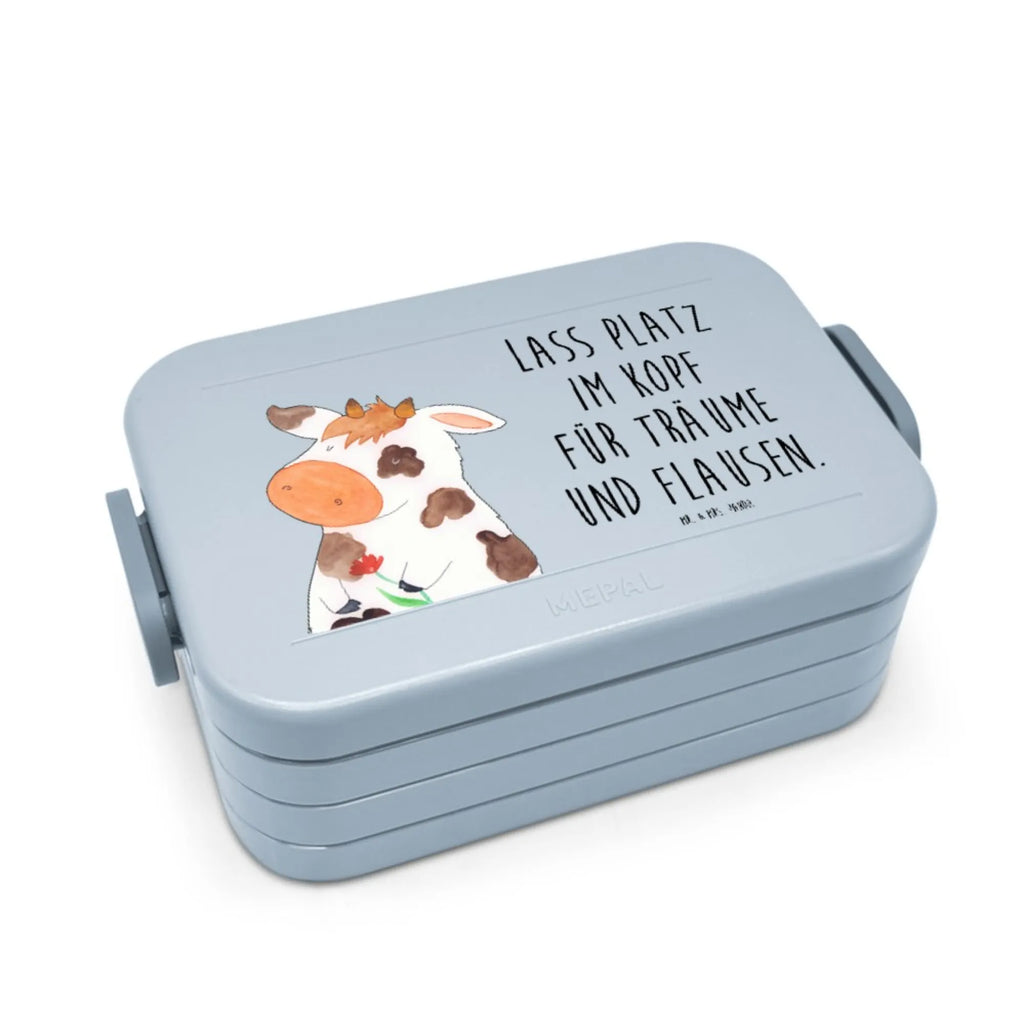 MEPAL Bentobox Kuh Motiv Lunchbox, Brotdose, Bentobox, Bauernhof, Hoftiere, Landwirt, Landwirtin, Flausen, Kühe, Magie, Milchkuh, Kuh, Hof, Motivtion, Milch, Spruch, Träume