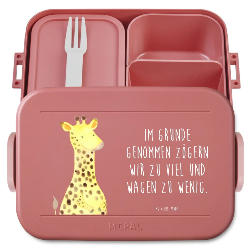 MEPAL Bentobox Giraffe Zufrieden Motiv Bentobox, Lunchbox, Brotdose, Afrika, Wildtiere, Giraffe, Glück, Zufrieden, Abenteuer