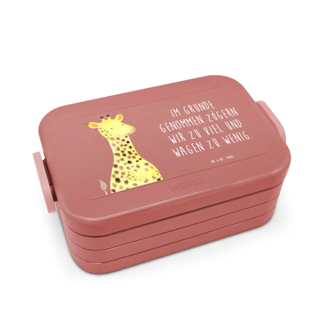 MEPAL Bentobox Giraffe Zufrieden Motiv Bentobox, Lunchbox, Brotdose, Afrika, Wildtiere, Giraffe, Glück, Zufrieden, Abenteuer
