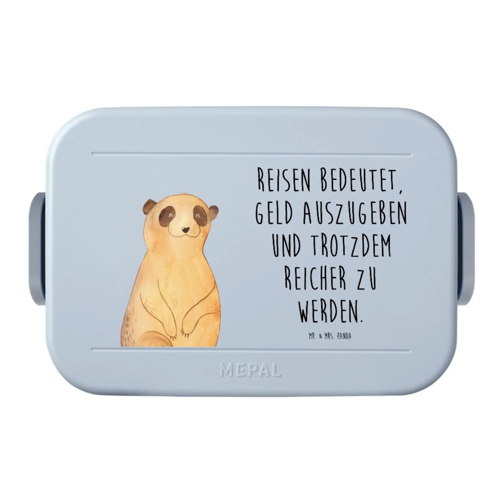 MEPAL Bentobox Erdmännchen Motiv Lunchbox, Brotdose, Bentobox, Afrika, Wildtiere, Weltreise, Reisen, Traveling, Spruch, Roadtrip, Afrikareise, Erdmännchen