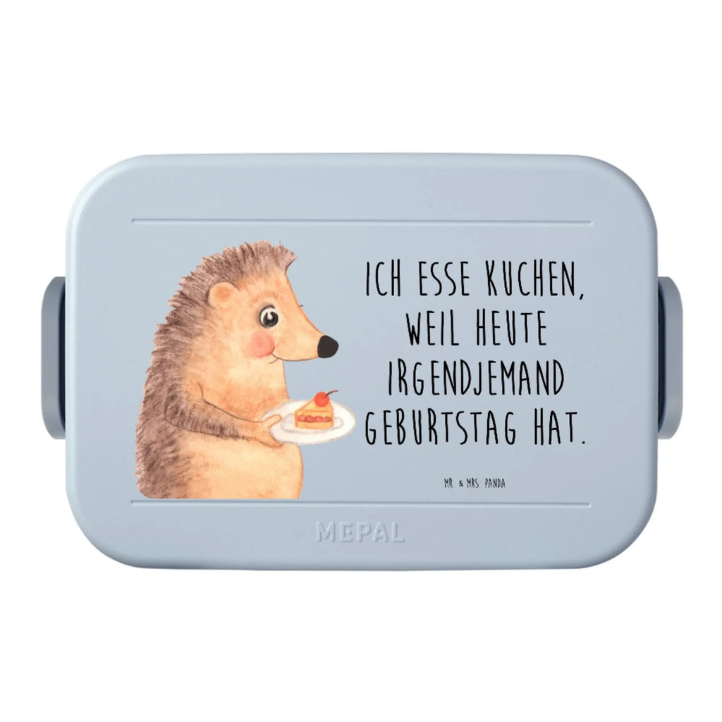 MEPAL Bentobox Igel Kuchenstück Motiv Bentobox, Lunchbox, Brotdose, Tiermotive, Gute Laune, lustige Sprüche, Tiere, Backen Geschenk, Essen Spruch, Igel, Torte, Einladung Party, Kuchen, Kuchen backen, Geburtstagskuchen