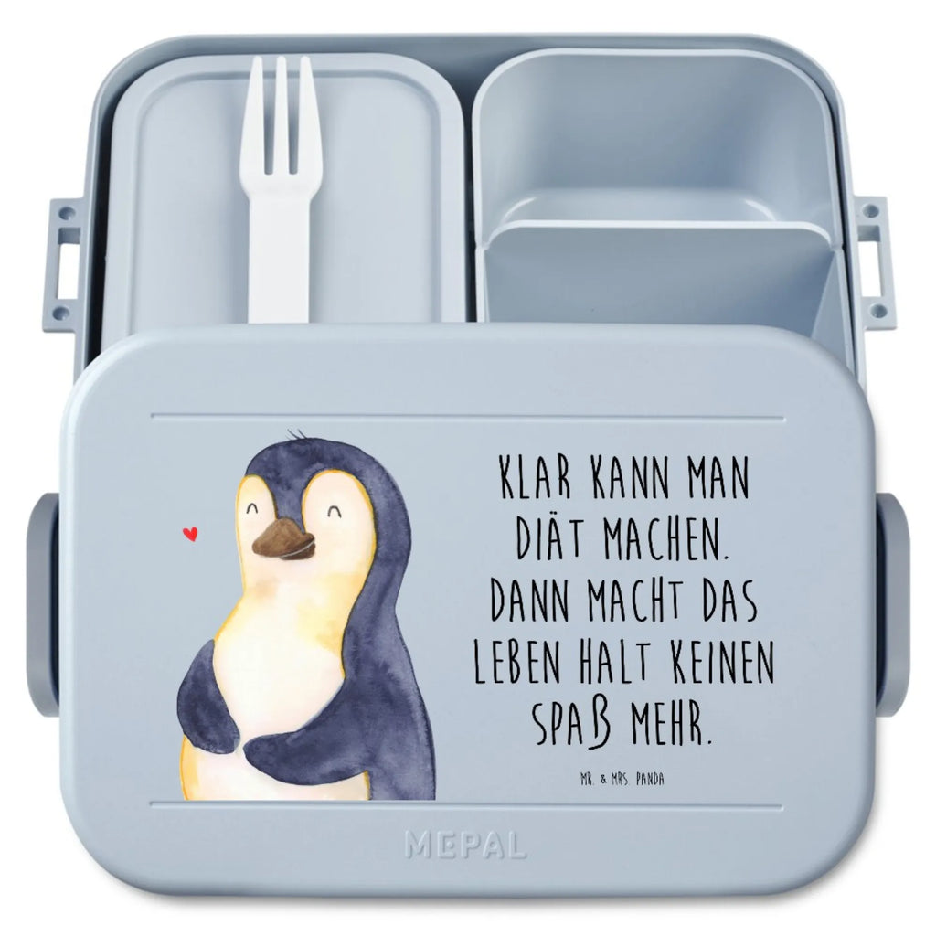 MEPAL Bentobox Pinguin Diät Motiv Bentobox, Brotdose, Lunchbox, Pinguin, Diät, Pinguine, Selbstrespekt, Abspecken, Motivation, Selbstliebe, Gewicht, Körperliebe, Abnehmen