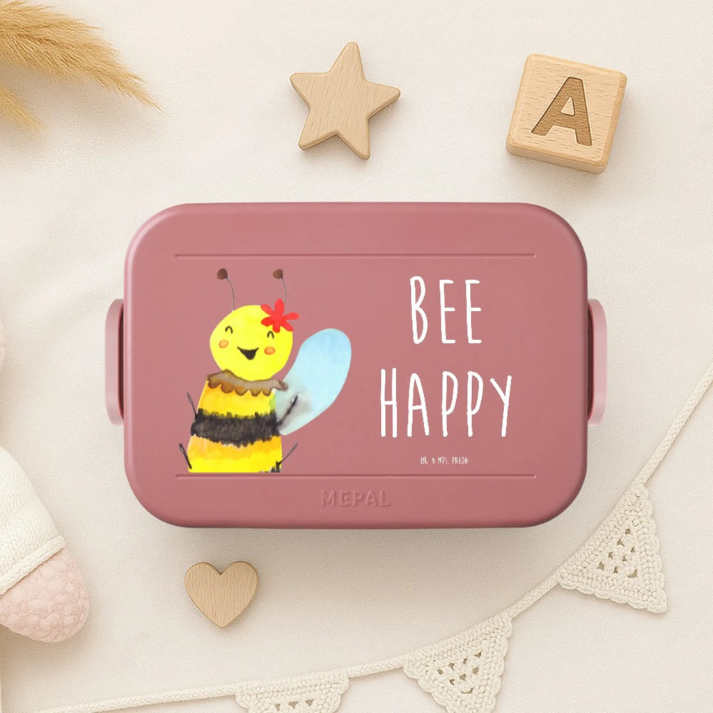 MEPAL Bentobox Biene Happy Motiv Brotdose, Lunchbox, Bentobox, Biene, Wespe, Hummel