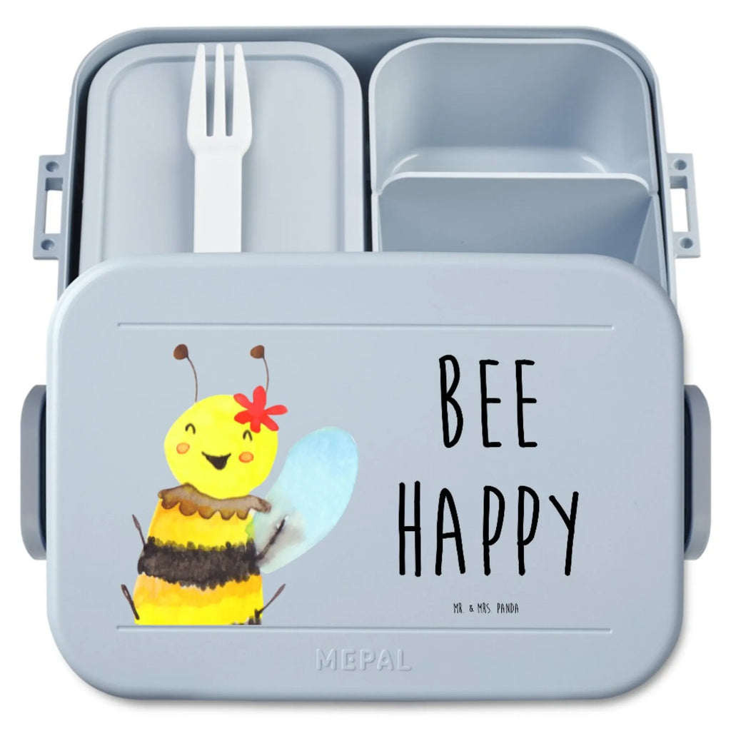 MEPAL Bentobox Biene Happy Motiv Brotdose, Lunchbox, Bentobox, Biene, Wespe, Hummel