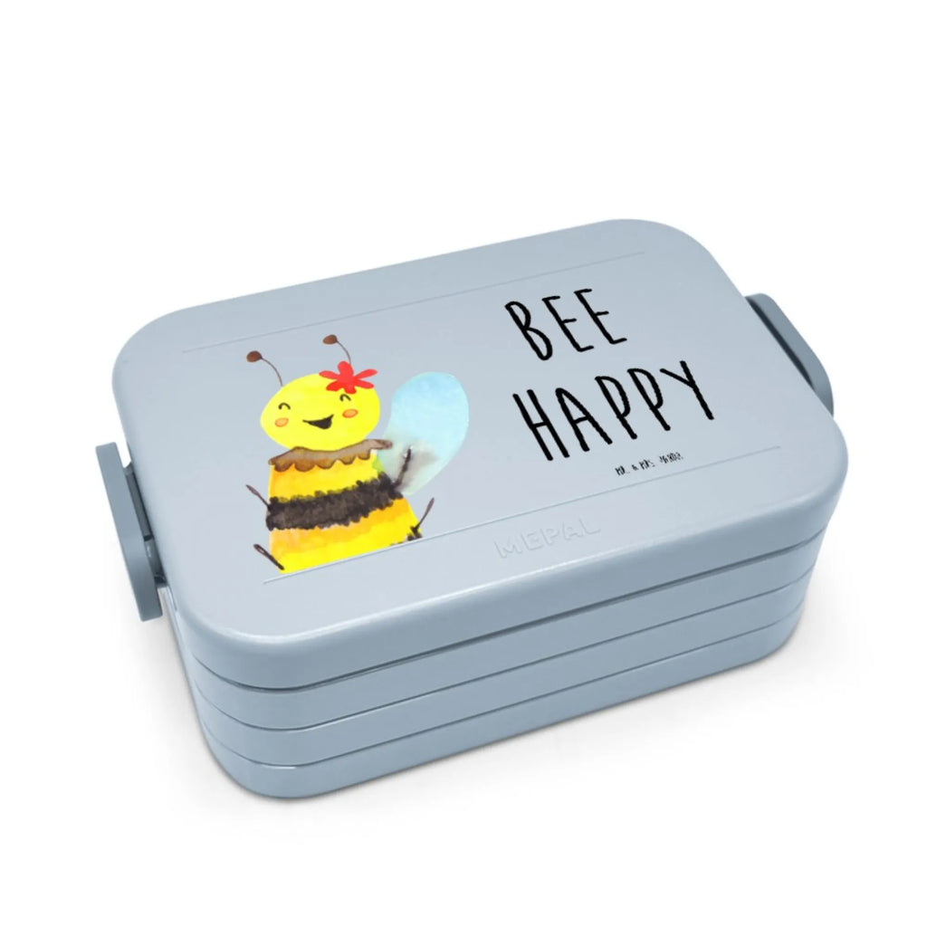 MEPAL Bentobox Biene Happy Motiv Brotdose, Lunchbox, Bentobox, Biene, Wespe, Hummel