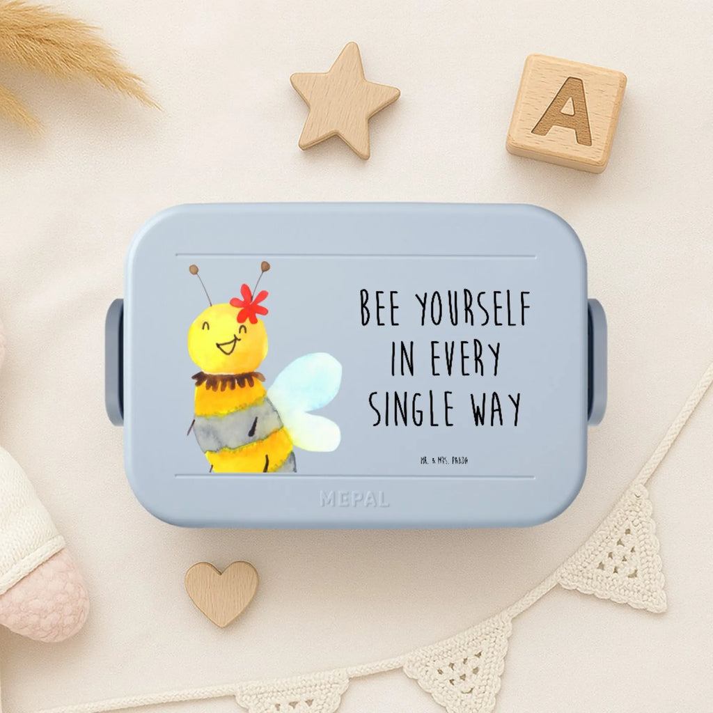 MEPAL Bentobox Biene Blume Motiv Brotdose, Lunchbox, Bentobox, Biene, Wespe, Hummel